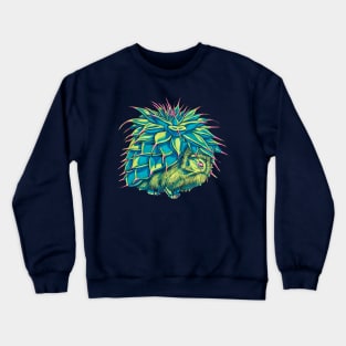 Succulent Hedgehog Crewneck Sweatshirt